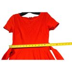 Kate Spade  Red Tie Waist Ponte Dress - XS Photo 5