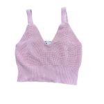 Z Supply  Women's Pink Cami Guaya Summer Sweater knit Top Size Small Photo 1