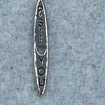 Aurafin sterling silver Y drop “P S I Love U” necklace Photo 3