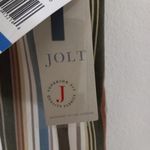 Jolt XL Y2K Striped Stretch Denim Pull-On Mini Skirt Photo 4