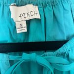 PINCH Midi Tiered Ruffle Dress Womens Small Blue Cotton Sundress Photo 5