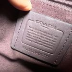 Coach  C6777 Snake Embossed Cross Body Metallic Cherry Oxblood Pebbled Leather Photo 10