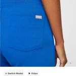 FIGS Blue fig Scrub Set with Zamora pants and caterinia scrub top XS/SM Photo 2