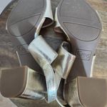 Circus by Sam Edelman  Gold Block Heel Sandals Size 8.5 Gold Sandal Heels Photo 6