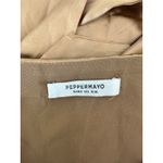 Peppermayo  Women's Halter Maxi Dress Bronze‎ Ruched Tie Back Sleeveless SIZE 2 Photo 6