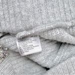 Gray Sweater Knit Sequined Jogger Pants XL Photo 4