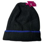 Circus by Sam Edelman  Contrast Tipping Beanie Hat Black Blue New Photo 1