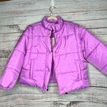 Culture Couture Purple Convertible Puffer Coat Medium NWT Photo 0