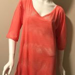 Swimsuit. Cover Meah Three Quarter Bright Coral Orange XS/S Size undefined Photo 2