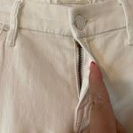 Mother The Looker Skinny Jeans Mirror Mirror White Mid Rise Preppy Women's 27 Photo 3