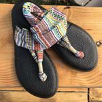 Sanuk Womens Citrus Lanai Blanket Yoga Sling 2 Sandals - Size 7 Photo 1