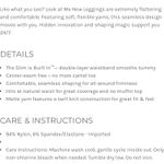 Spanx NWT  Look at me now Black Camo Leggings Small Photo 3