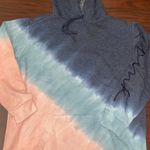 PINK - Victoria's Secret PINK Victoria’s Secret Everyday Campus Lounge Tie-Dye Hoodie Size Medium Photo 0