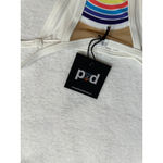 Pacific & Driftwood Taste the Rainbow Bikini Bottom White Womans Large NWT Photo 2