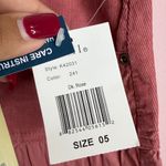 Ymi Skirt Embellished Butterfly Cotton Corduroy Dusty Pink. Size 5 Photo 4