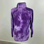 Green Tea Purple Tie Dye Fleece Size Small Photo 3