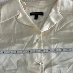 Banana Republic Satin Button Down Top Photo 4
