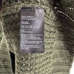 H&M Divided Turtle Neck Pullover Sweater Waffle Knit Women’s Small Green Photo 6