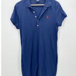 Ralph Lauren Sport Blue Polo Cotton Dress T Photo 0