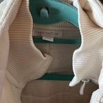 Cream Quilt Button Jacket White Size M Photo 1