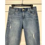 Democracy AB Technology Distressed Denim Blue Jeans Women's Size 6 Medium Wash Photo 3