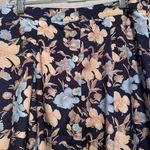 Vintage Segue Boho Prairie Floral Midi Skirt Button Front Made in USA Sz Small Photo 4