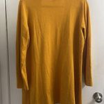 80 park mustard yellow cardigan size large Photo 2