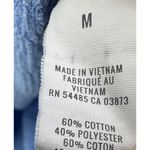 Aerie Long Sleeve Oversize Sweatshirt Women's Blue Split Side Soft Medium Photo 3