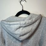 Brandy Melville John Galt Brandy Women's Cropped Full Zip Hoodie Sweatshirt Gray  One Size Small Photo 7