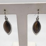 Lia Sophia Fawn Tiger's Eye Stone Dangling Earrings Photo 0