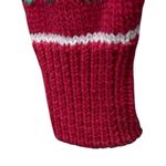 Orvis Vintage Women's  Cotton Christmas Cardigan Sweater Size M Holly Leaf Border Photo 4