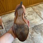 Michael Kors Blush Pink Suede Leather Peep Toe High Heels - Size 8.5 Photo 13