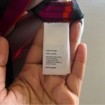 Kate Spade SATURDAY Buckle Over Mini Skirt Multicolor Striped Cotton Wrap Size 2 Photo 8