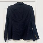 Quince NWT 100% European Linen Structured Blazer Deep Navy Blue Photo 5