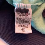 Truly Madly Deeply UO  long sleeve pullover green with dark blue trim Size Medium Photo 6