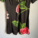 LPA   189 silk Dress in Black Rose Photo 6