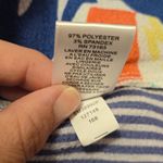 Melissa Paige Cold Shoulder Paisley Top – Size LP Colorful Boho Print Photo 7