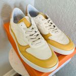 Miz Mooz Miz‎ Mooz Veronica Leather Sneaker Lightweight Yellow/White Size 9 Euro 40, NWT Photo 7