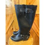 Steve Madden  Tsunamii Rain Boots Black Size 6 Photo 2