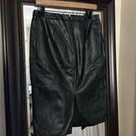 Rafaella 𝅺 Faux Leather Black Forest Dreams Pencil Skirt NWT Size‎ 4 Photo 2