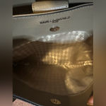 Karl Lagerfeld GUC  Murl Mushroom Light Brown Tan LH8BR549 Handbag Photo 6