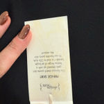 Ann Taylor  Black Beaded Fringe Stretch Ponte Pencil Skirt size 8 NEW Tags Photo 10