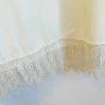 Vintage Zoe California Boho Hippie Dress White Fringe Made in USA Size Large Photo 7