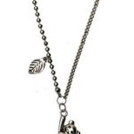 Dark Bear Pendant Necklace Photo 0