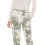 525 French Terry Tie Dye Joggers in Sage Multi Small Womens Sweatpants White Photo 0