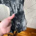 Evereve Marrakech Tie Dye Amber‎ Moto Jacket Black Gray Size Medium Photo 9