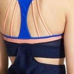 Athleta Tri-ssential Loose Tankini Top Only Size XS Blue Peach Sporty Swim Beach Photo 1