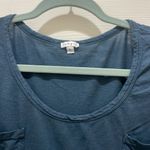 Yogi Blue 3/4 Sleeve Activewear Top Size L Photo 2