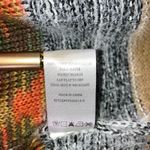 Fate Cardigan Sweater Women‎ Medium Hooded Open Front Fuzzy Cozy Lagenlook Tan Photo 8