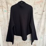 ARKET Cropped Wool Cotton Jumper Black Size L Photo 2